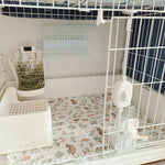 tapis sol animal compagnie coussin cage lapin cochon dindon mat doux imprimé animaux mignons