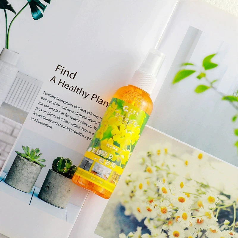 spray parfum fleurs imprimées bouteille transparente moderne orange jaune vert bleu violet lavender jasmine