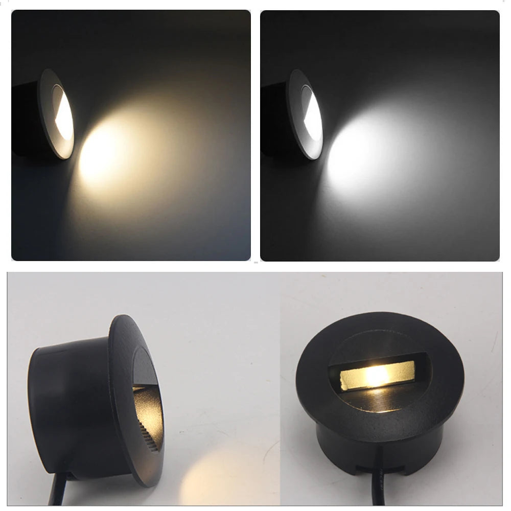 applique murale led moderne blanc noir grille ventilationextérieur minimaliste led 4000k 3000k 6000k