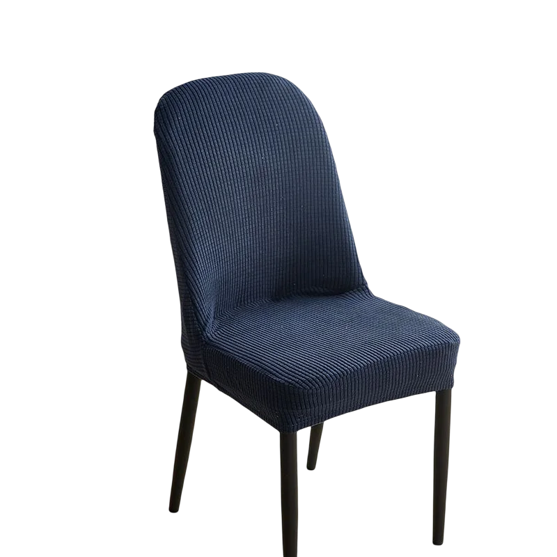 housses chaise peluche grise carreaux moderne polyester élasthanne banquet mariage salle manger fauteuil