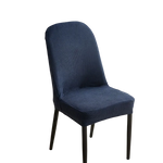 housses chaise peluche grise carreaux moderne polyester élasthanne banquet mariage salle manger fauteuil