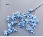 bouquet artificiel multicolore décoration intérieure moderne anniversaire mariage minimaliste fleurs soie petites