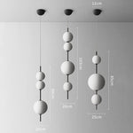 lumière suspendue led moderne minimaliste blanc noir chambre salon étudehôtel