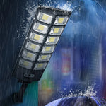 lampe solaire moderne noire capteur mouvement recharge solaire led fixation murale/commande distance