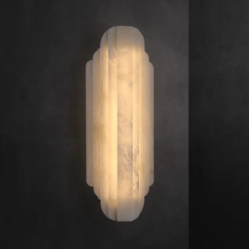 lampe murale moderne marbre blanc éclairage led nouvelle fixée mur postmoderne