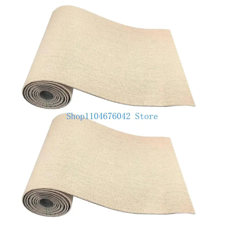tapis antidérapant adhésif gris moderne maison 40cm 200cm fixé surface meubles