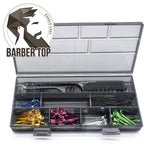 Boîte de rangement compartiment noir pour outils coiffure