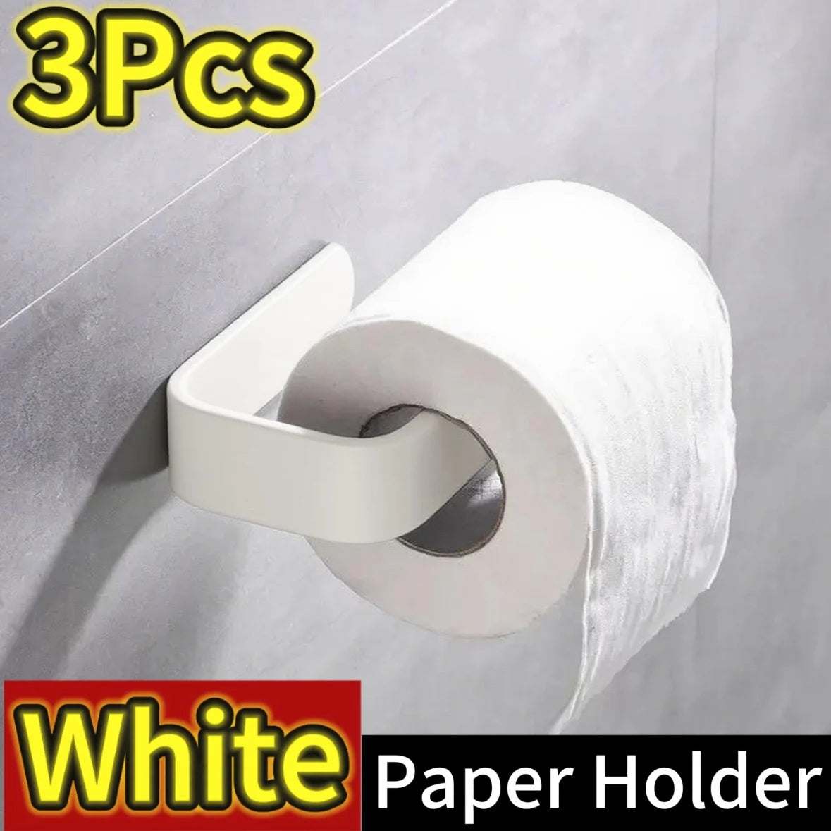 porte papier adhésif moderne noir blanc texture mat salle bains cuisine