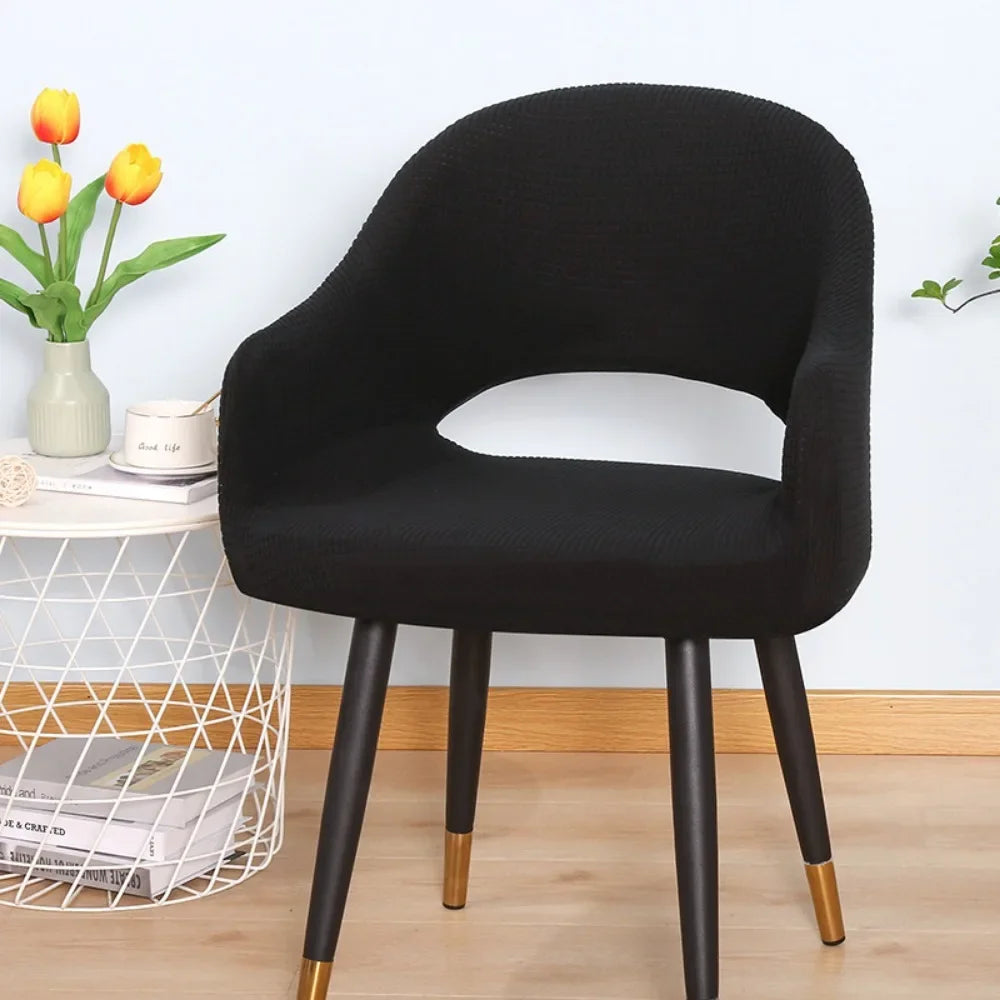 housses chaise moderne marron noir gris bleu rouge tissu carreaux extérieur accueil polyester