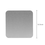 coasters acier inoxydable anti chauffe étanches or gris noir moderne