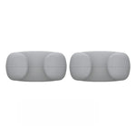 pinces cordons adhésives réutilisables silicone modernes gris blanc multiples utilisations