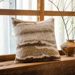 housse coussin polyester géométrique moderne beige marron noir decoration canapé voiture