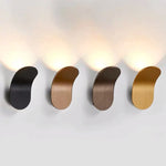 lampes murales modernes led noir bronze or argent cuisine chambre coucher salle manger