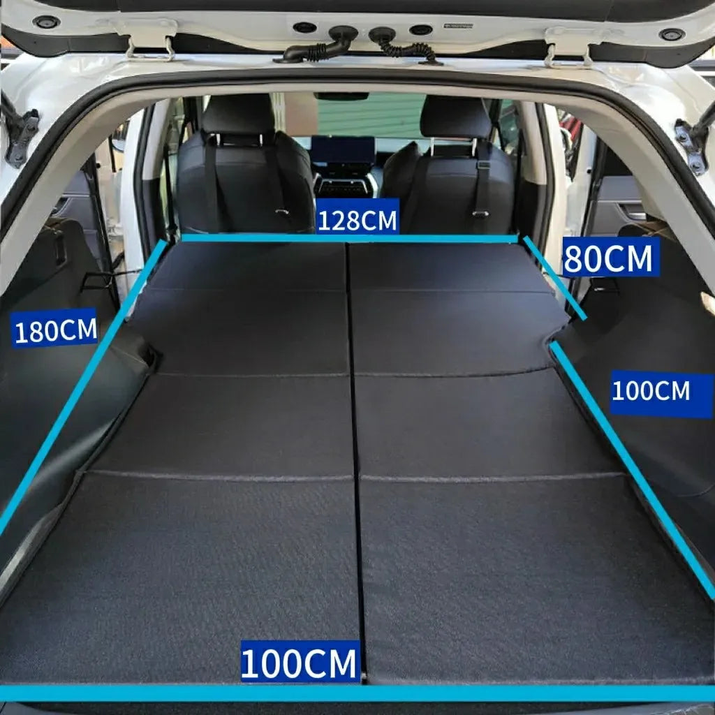 tapis sol pliable moderne noir gris tapis auto doux pratique fixations poignées