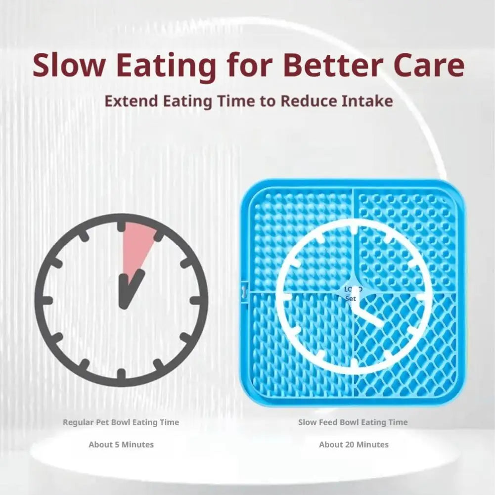 tapis jeu chien texturé antidérapant bleu gris violet hexagons os points moderne