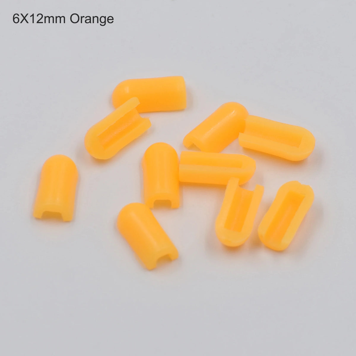 embouts néon led orange vert blanc 6x12mm 8x16mm étanches 1000 pièces
