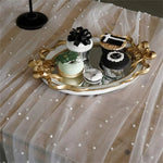 nappe tulle rose beige mariage anniversaire baptême révélation sexe festive