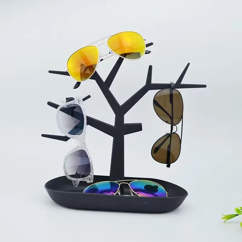 présentoir moderne lunettes clips acrylique niveaux rangement opticien