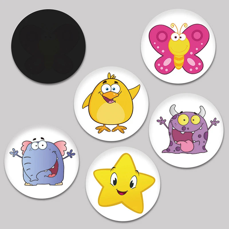 stickers adhésifs animaux cartoon marine vie marine enfants urinoirs éducatifs thermochromiques étanches