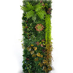 panneau végétal mural plante artificielle herbe décorative jardin extérieur moderne vert rouge blanc