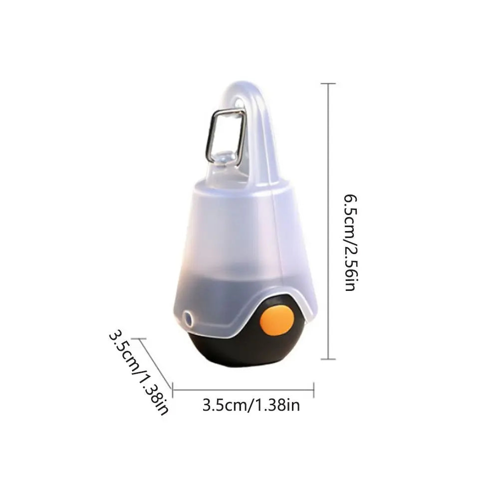 lampe camping portable blanc moderne rechargeable crochets étanche 160lm contrôle tactile