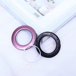 anneaux rideau modernes eyelets occultants qualité accessoire décoration intérieure fixations invisibles matériaux opaques