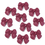 figurines kawaii rubans noues couleur diverse scrapbooking artisanat décoration moderne enfants clips