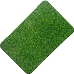 tapis sol imitation gazon synthétique vert herbe naturelle extérieure porte antidérapante pastorale