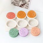 moules savon silicone fleurs motifs floraux modernes orange vert rose blanc