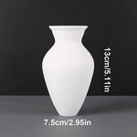 vases blancs modernes décoration murale mat matériaux opaques différentes tailles disponibles
