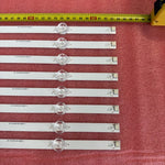 bandes led rétroéclairage téléviseur blanc bleu connecteurs électriques moderne aluminium fixations bouton poussoir