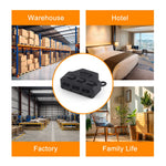connecteur rapide câbles noir séparation ports bloc distribution lignes led 48v certification