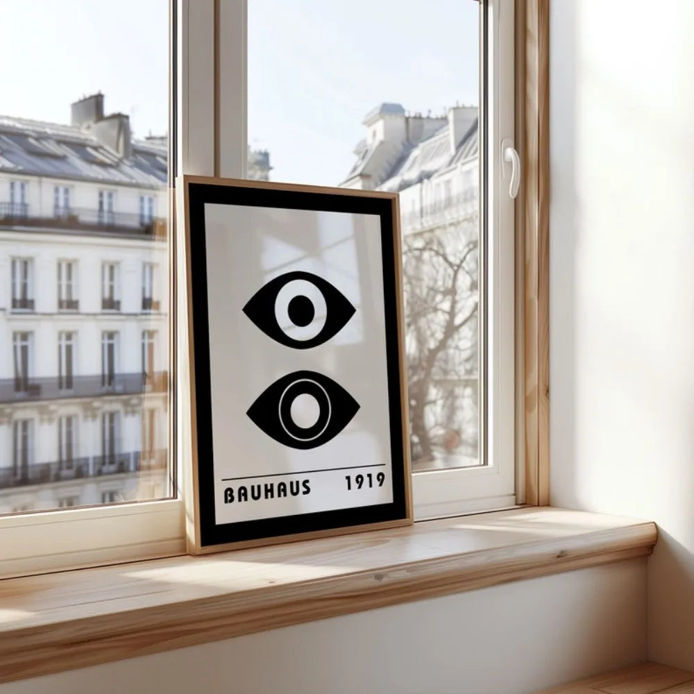 affiches noir blanc graphiques abstraites modernes minimalistes géométriques encre imperméable toile sans cadre