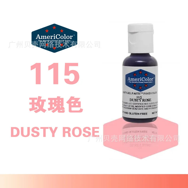 peinture liquide bleue blanc flacon capsules décoratives gâteau multicolore opacité artisanal