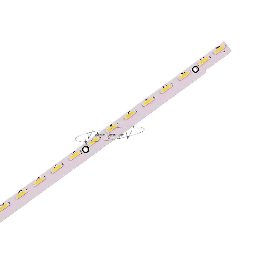 ruban led blanc points lumineux réguliers moderne 720mm connecteur deux extrémités