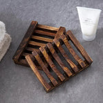 support savon bois naturel rustique anti moisissure salle bain minimaliste japonais