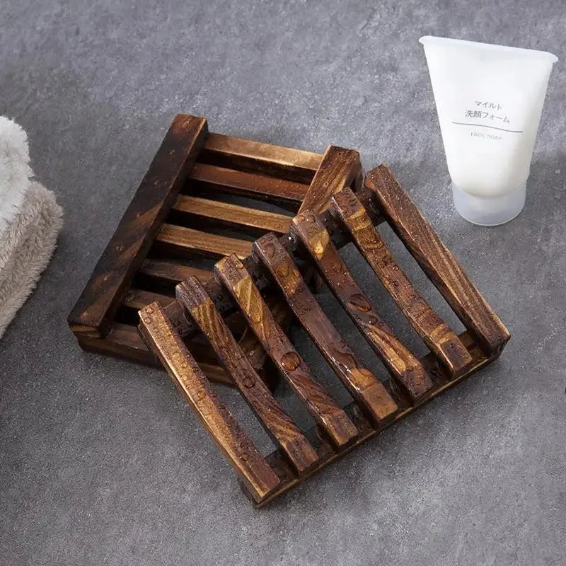support savon bois naturel rustique anti moisissure salle bain minimaliste japonais