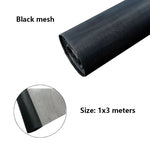 filet protection anti moustiques noir blanc bleu gris maille régulière moderne adhésif fenêtre 1x1m