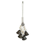 mobile sonore boho cloches marron blanc annuaire central decoration murale chambre salon