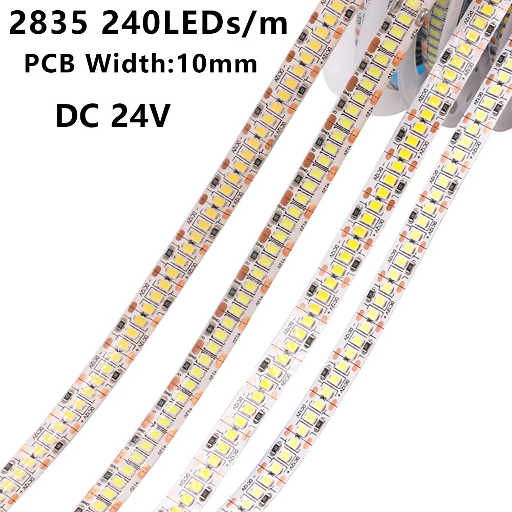 ruban led blanc flexible smd 120 leds metre adhésif salon chambre