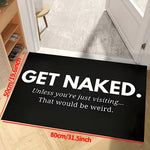 tapis sol antidérapant parental advisory contenu explicite humour floral audacieuxintérieur decoration