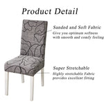 Housse de chaise universelle 90x120 cm beige
