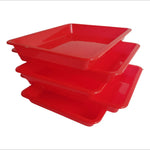 assiettes plastique multicolores rouges blancs verts jaunes bleus modernes enfants activités créatives
