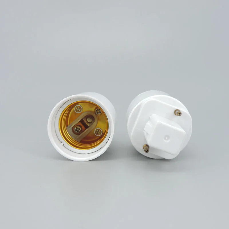 adaptateur ampoule g23 g24 e27 blanc moderne abs led ac 110v 220v