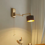 lampe murale or bois moderne interrupteur prise led minimaliste fixée vis