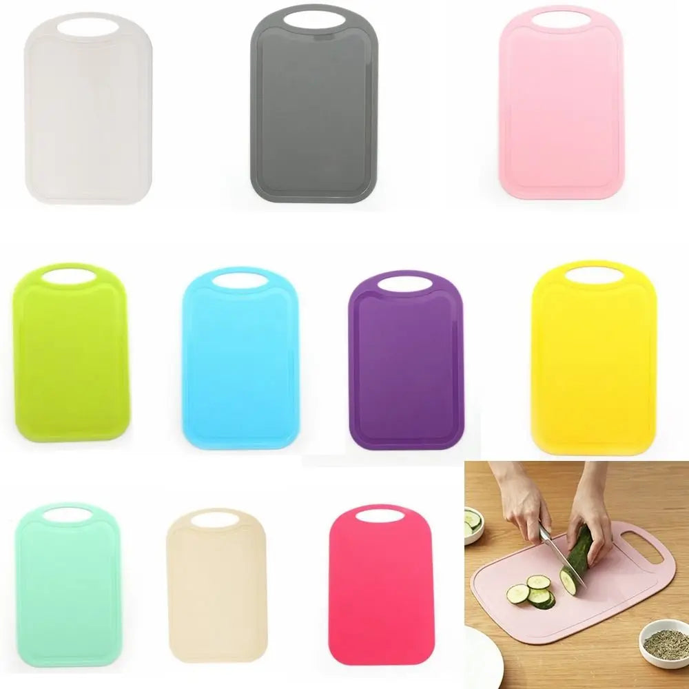 planche découper moderne poignée ovale blanc gris rose vert clair bleu violet jauneversible facile