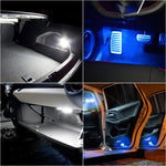 ampoules led t10 w5w blanc bleu rouge violet vert super lumineuses modernes haute qualité