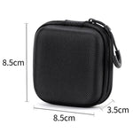 sac main pratique noir texturé pliable rangement anti poussière réutilisable portatif multifonctionnelrollable