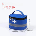 sac rangement multi usages kit médical oxford pratique croix blanche rouge gris bleu