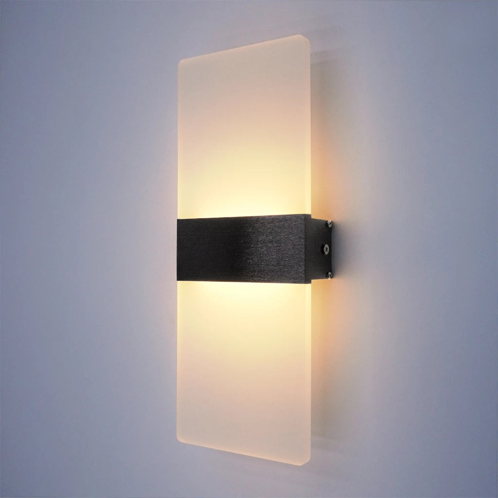 applique murale moderne blanc translucide doré texture métallique 28cm led chambre couloir entrée